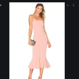 Luna strapless dress